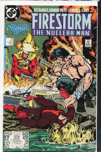 Firestorm, the Nuclear Man #81 (1989) Firestorm