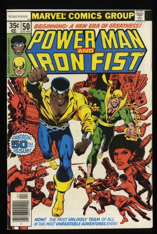 Power Man and Iron Fist #50 FN- 5.5