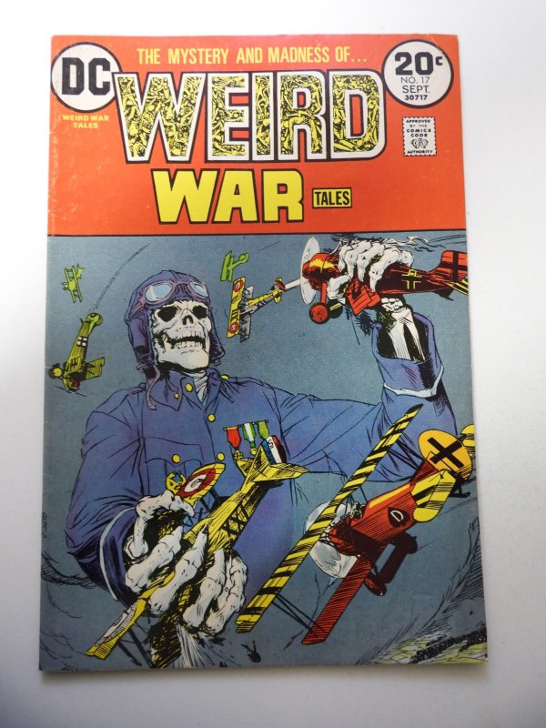 Weird War Tales #17 (1973) FN- Condition