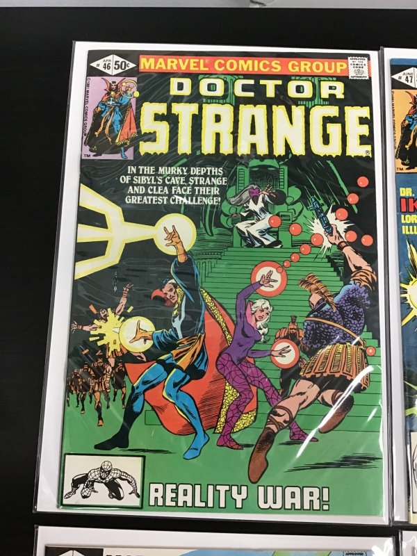 4PC DOCTOR STRANGE LOT (8.5 OB) #46-49!! 1981