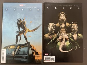 Marvel Aliens #1-12 set (2022)