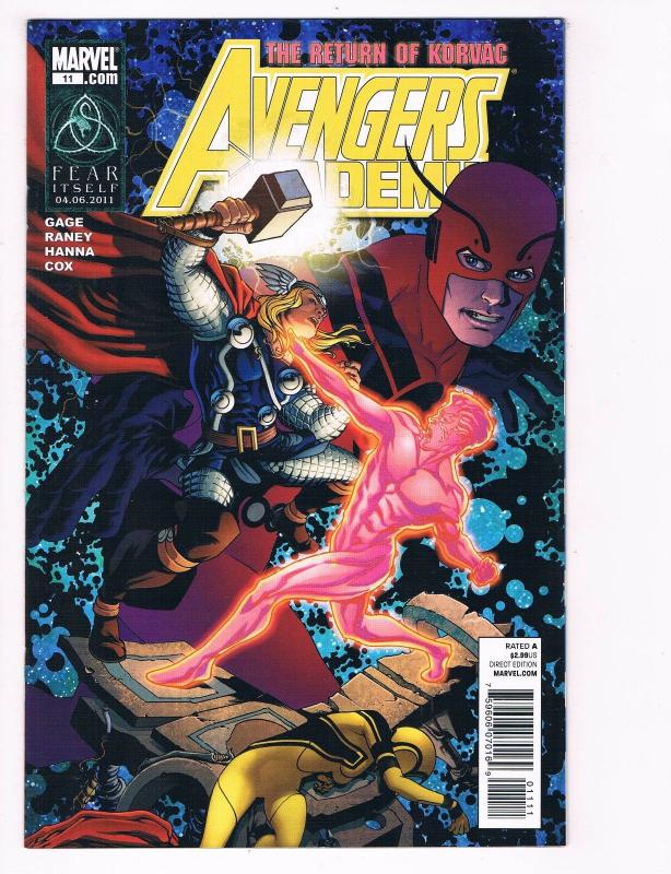 Avengers Academy # 11 NM Marvel Comic Book Thor Captain America Hulk S80