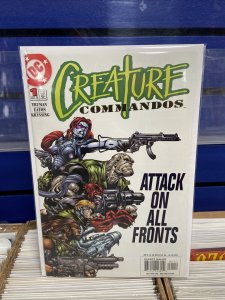Creature Commandos #1 (DC 2000) 1st Appearance of Cpt. Lucius Hunter NM-Animated