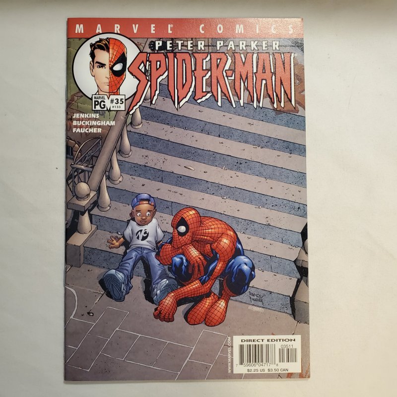 Peter Parker Spider-Man 35 Near Mint  Cover by Humberto Ramos