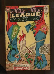 JUSTICE LEAGUE OF AMERICA #18 (5.0) JOURNEY INTO THE MICRO-WORLD