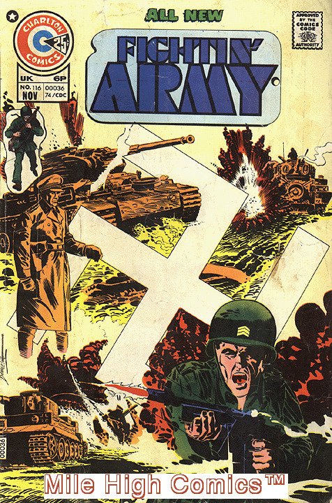 FIGHTIN' ARMY (1956 Series) #116 Fine Comics Book