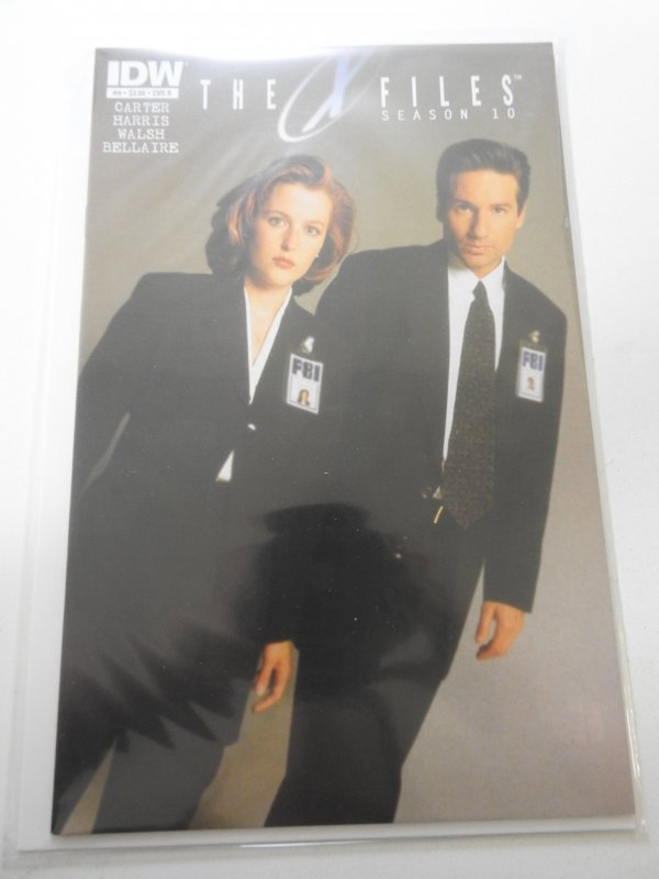The X-Files: Season 10 #4 Cover B - Photo (2013)