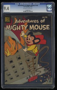 Adventures of Mighty Mouse #146 CGC NM 9.4 Off White to White Dell Comics!