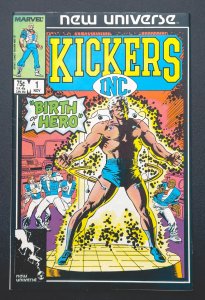 Kickers, Inc. #1 (1986) - New Universe Debut Issue - VF/NM