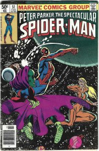 The Spectacular Spider-Man #51 Newsstand Edition (1981)