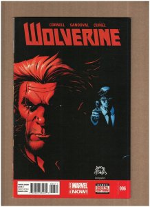 Wolverine #6 Marvel Comics 2014 Logan NM- 9.2
