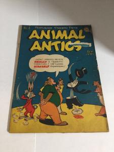 Animal Antics 4 Gd Good 2.0 DC Comics Golden Age