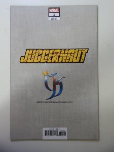 Juggernaut #1 Kirkham Virgin Cover Signed W/ COA! NM Condition