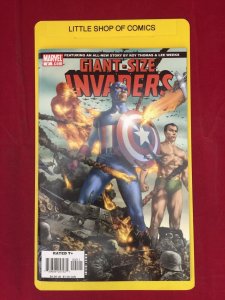 Giant-Size Invaders #2 VFNM Roy Thomas Lee Weeks Marvel MCU 2005
