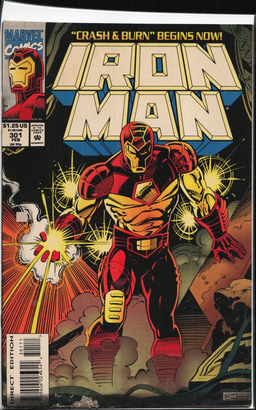 Iron Man #301 (1994) Iron Man