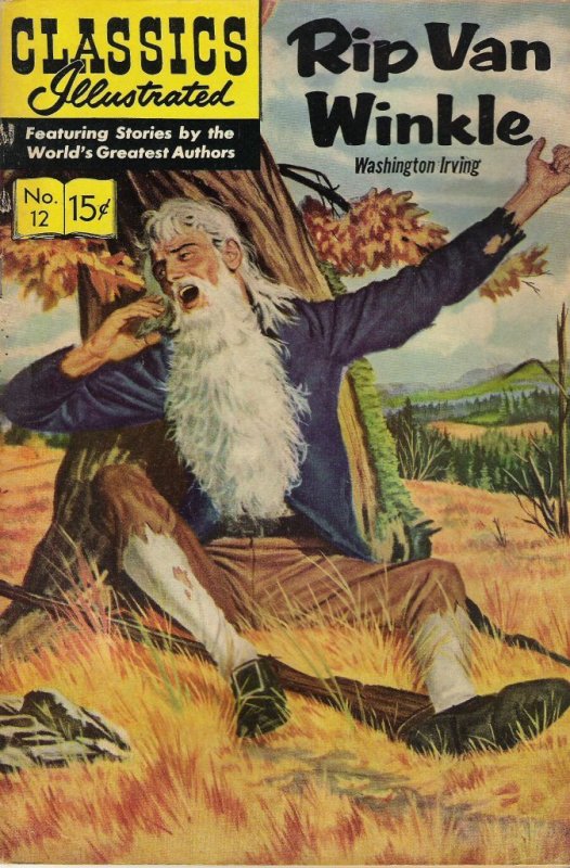 Classics Illustrated #12 HRN 167  VG/FN 5.0