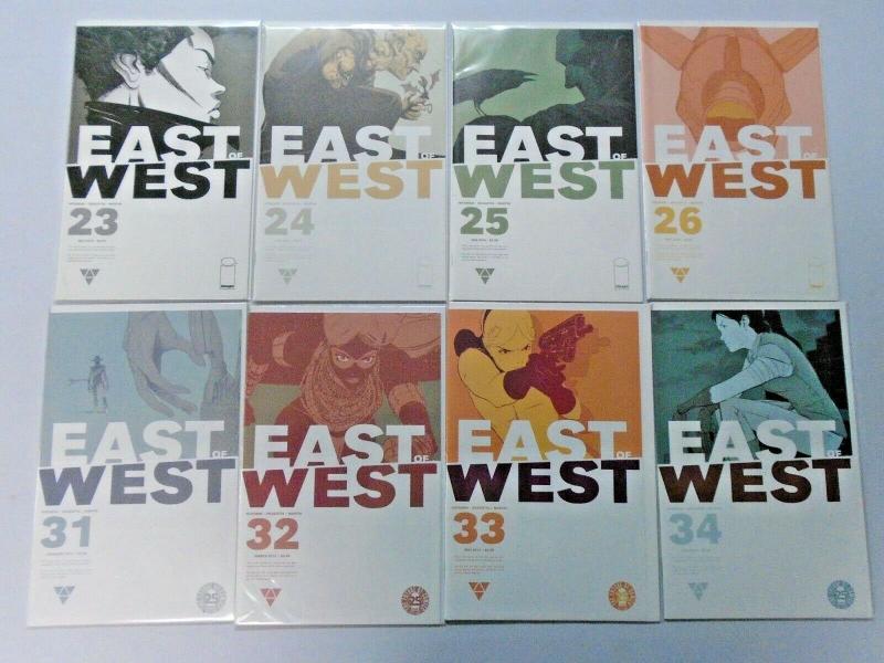 East of West lot #14 to #32 - 16 different 8.0/VF (2014)