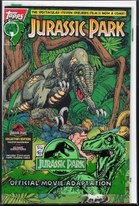 Jurassic Park #1 Collectors Edition (1993) Jurassic Park