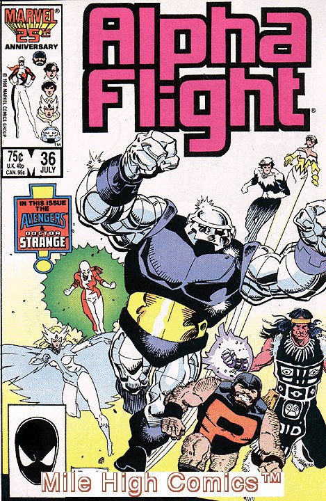 ALPHA FLIGHT (1983 Series)  #36 Very Fine Comics Book