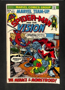 Marvel Team-up #5 Spider-Man Vision! 1st Appearance Monstroid!