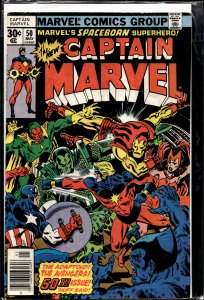 Captain Marvel #50 (1977) Captain Marvel [Key Issue]
