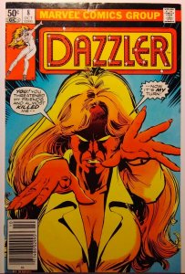 Dazzler #8 Newsstand Edition (1981)