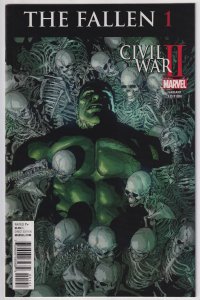 The Fallen Yu Variant Cover (2016) Hulk