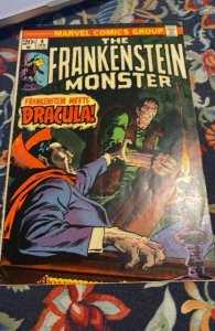 The Frankenstein Monster #8 (1974)vs the dracula