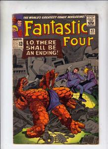 Fantastic Four #43 (Oct-65) VG/FN Mid-Grade Fantastic Four, Mr. Fantastic (Re...