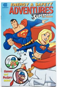 DC Con Edison Giveaway Promo Energy Safety Adventures Superman Friends 2006