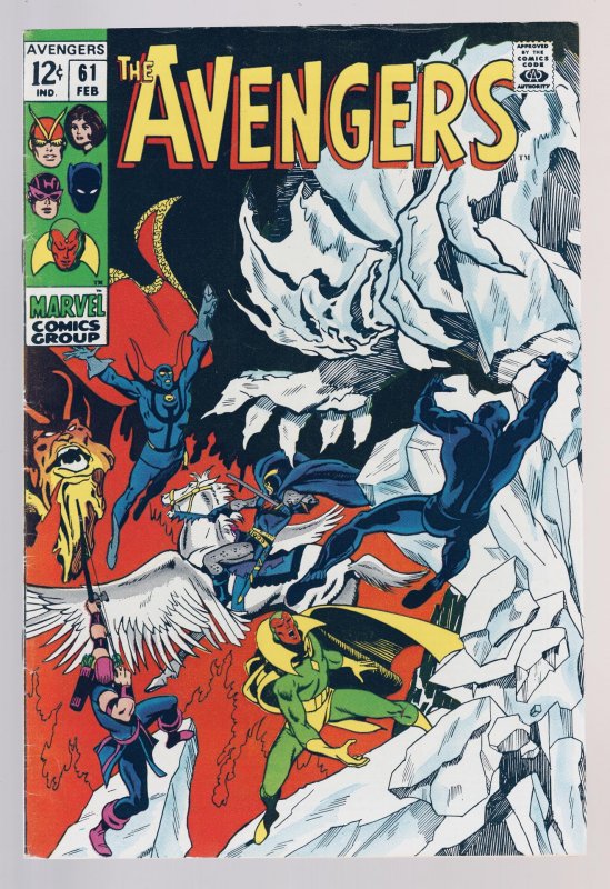 The Avengers #61 (1969) VF