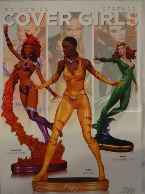 DC Comics Cover Girls Vixen Statue 