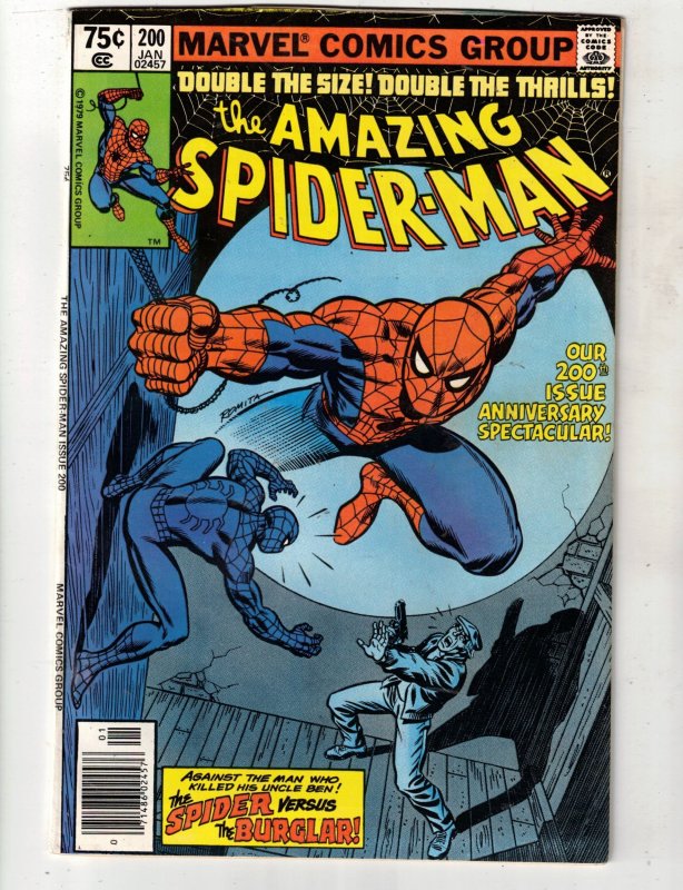 The Amazing Spider-Man #200 (1980) PRICE DROP! 200th! Origin! NM- CVILLE CERT!