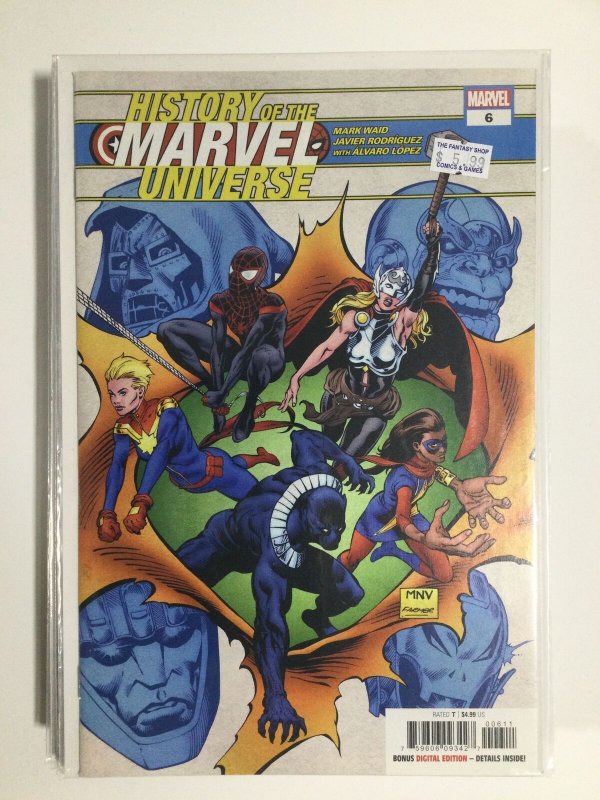 History of the Marvel Universe #6 (2020) NM3B140 NEAR MINT NM