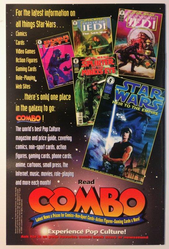 Star Wars: Shadows of the Empire #2 (9.4, 1996) 1st App DASH RENDAR