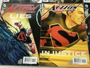 ACTION COMICS#38-49 LOT (8 BOOKS) 2016 DC COMICS THE NEW 52!