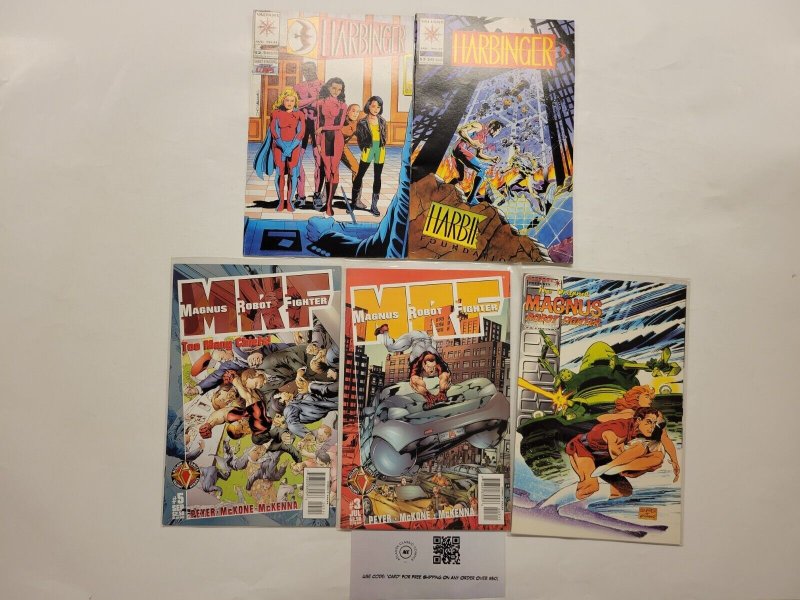 5 Valiant Comics #25 31 Harbinger + #3 4 5 Magnus Robot Fighter  37 TJ7