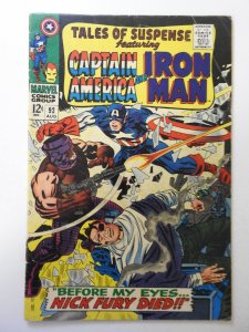 Tales of Suspense #92 (1967) VG Condition