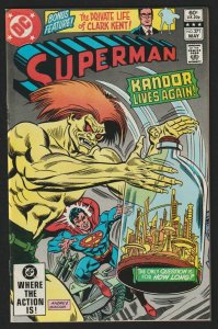 Superman #371 (1982) DC Comics - Kandor Lives Again!