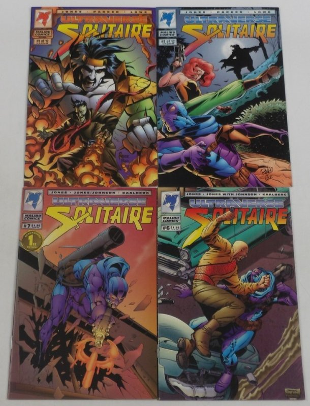 Solitaire #1-12 VF/NM complete series + sealed #1 Gerard Jones Ultraverse ; M...