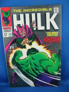 THE INCREDIBLE HULK 107 VF NM 1968 Glossy