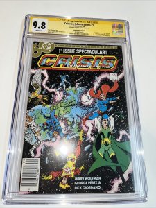 Crisis On The Infinite Earths (1985) # 1 (CGC 9.8 WP SS) CPV | Signed Perez |C2