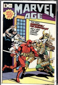 Marvel Age #5 (1983)