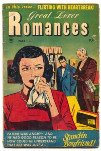 Great Lover Romances #8  1952 - Superior  -VG- - Comic Book