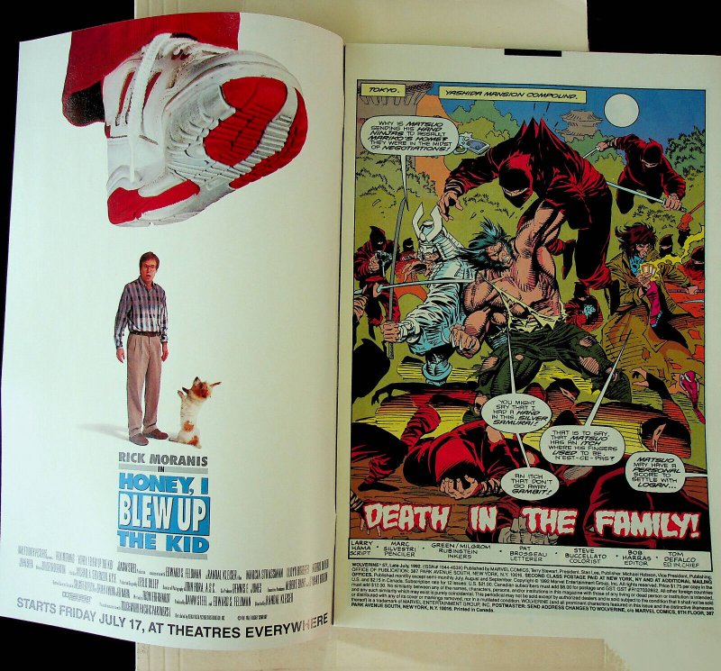 Wolverine #57 (Jul 1992, Marvel) - Near Mint