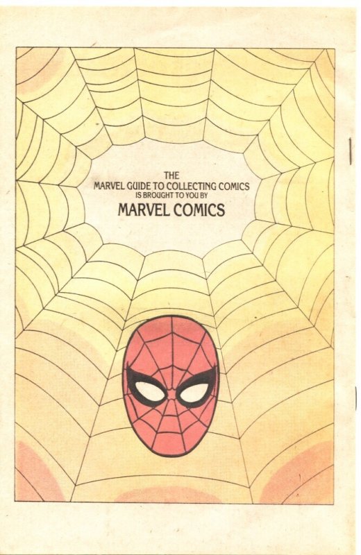 MARVEL GUIDE TO COLLECTING COMICS-1982-WALT SIMONSON  X-MEN COVER