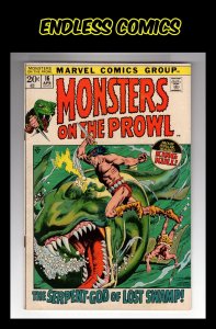 Monsters on the Prowl #16 (1972) Early KING KULL Appearance  / HCA6