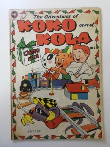 Koko and Kola #6 GD/VG Condition! 1/2 in tear through book