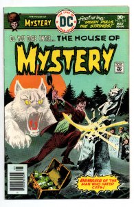 House of Mystery #241 newsstand - Horror - 1976 - VG/FN