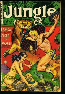 JUNGLE COMICS #156-BAKER ART-RARE SHRUNKEN HEAD ISSUE G-